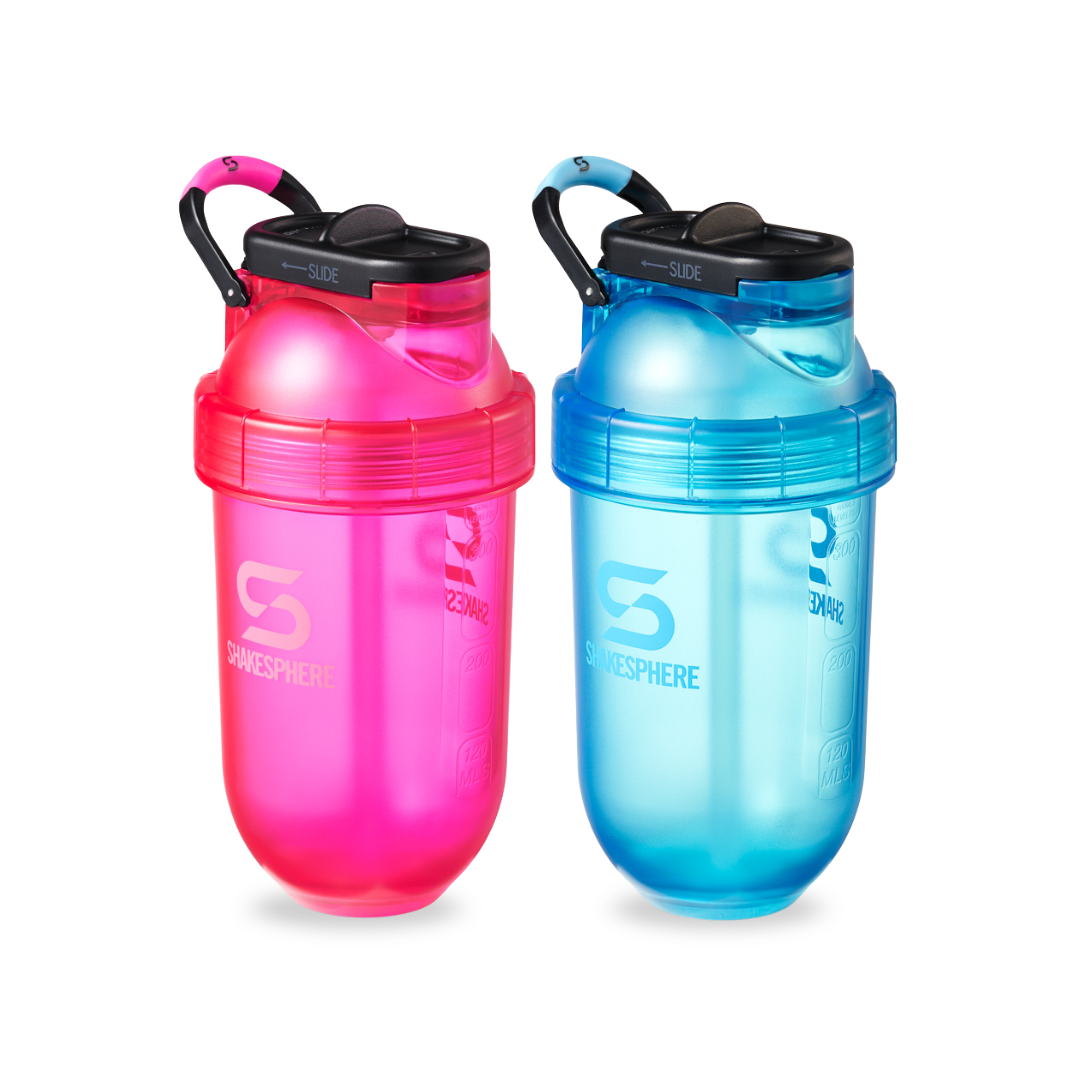 Shakesphere Tumbler Flip Straw Pink + Cyan