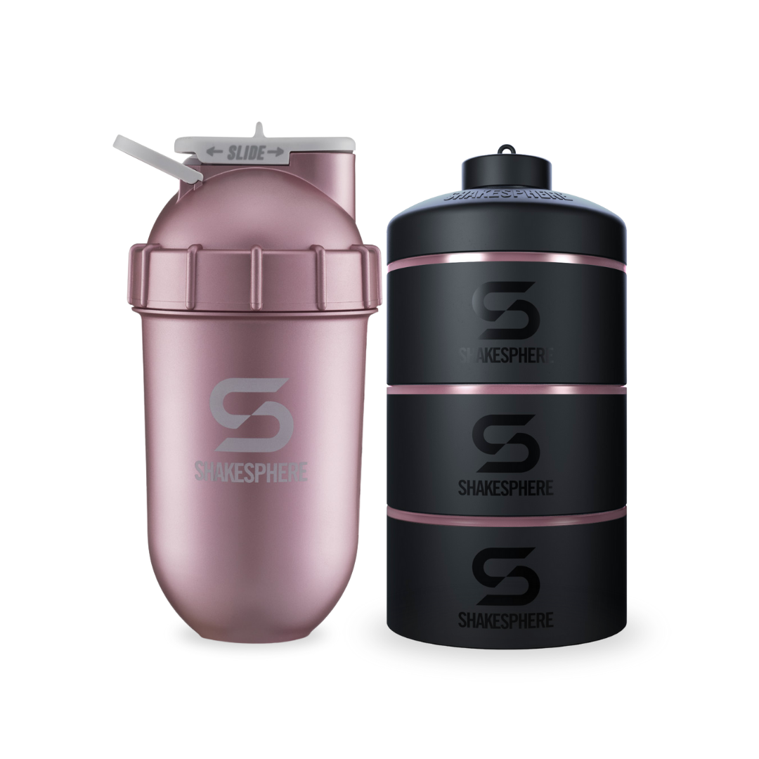 Tumbler ShakeSphere Original Rose Gold - Embudo Rosa